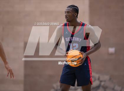 Thumbnail 3 in Legacy Christian Academy vs. Destiny Christian Academy (Meet in the Middle Classic) photogallery.