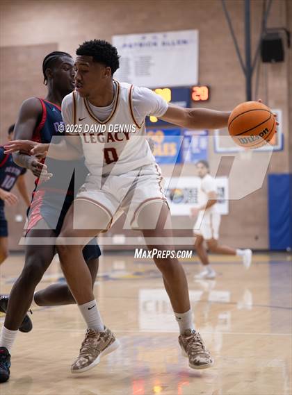 Thumbnail 2 in Legacy Christian Academy vs. Destiny Christian Academy (Meet in the Middle Classic) photogallery.