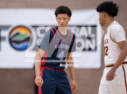 Thumbnail 3 in Legacy Christian Academy vs. Destiny Christian Academy (Meet in the Middle Classic) photogallery.