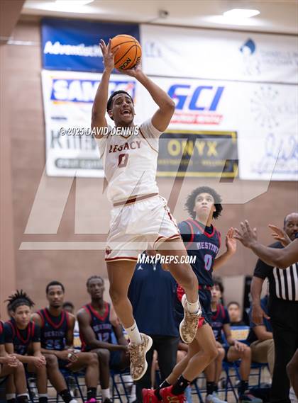 Thumbnail 3 in Legacy Christian Academy vs. Destiny Christian Academy (Meet in the Middle Classic) photogallery.