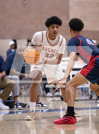 Thumbnail 3 in Legacy Christian Academy vs. Destiny Christian Academy (Meet in the Middle Classic) photogallery.