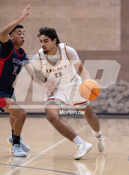 Thumbnail 1 in Legacy Christian Academy vs. Destiny Christian Academy (Meet in the Middle Classic) photogallery.