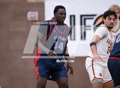 Thumbnail 3 in Legacy Christian Academy vs. Destiny Christian Academy (Meet in the Middle Classic) photogallery.