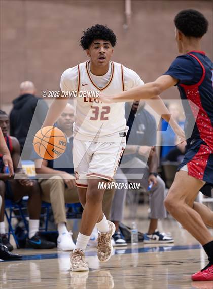 Thumbnail 2 in Legacy Christian Academy vs. Destiny Christian Academy (Meet in the Middle Classic) photogallery.