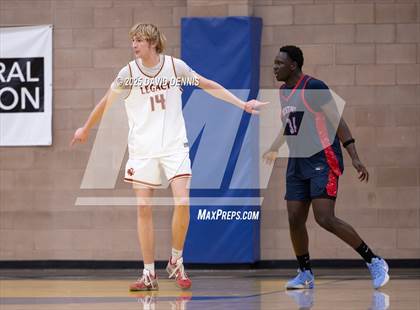 Thumbnail 3 in Legacy Christian Academy vs. Destiny Christian Academy (Meet in the Middle Classic) photogallery.