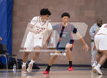 Thumbnail 3 in Legacy Christian Academy vs. Destiny Christian Academy (Meet in the Middle Classic) photogallery.