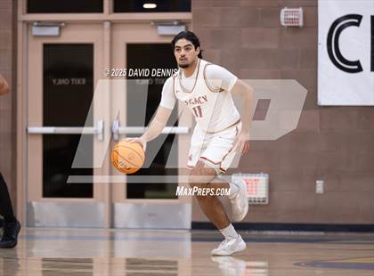 Thumbnail 2 in Legacy Christian Academy vs. Destiny Christian Academy (Meet in the Middle Classic) photogallery.