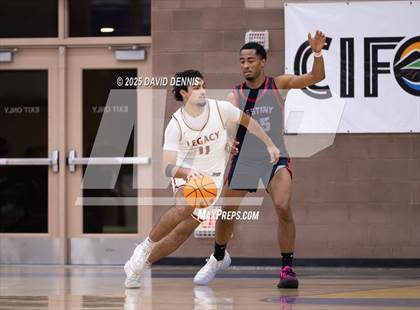 Thumbnail 1 in Legacy Christian Academy vs. Destiny Christian Academy (Meet in the Middle Classic) photogallery.