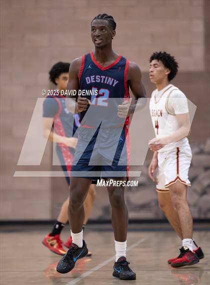 Thumbnail 1 in Legacy Christian Academy vs. Destiny Christian Academy (Meet in the Middle Classic) photogallery.