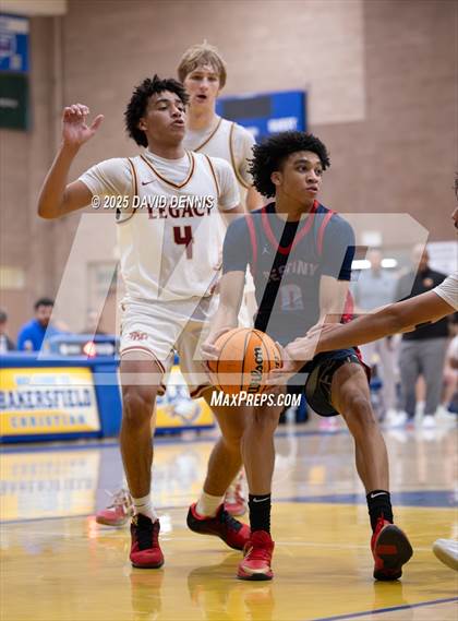 Thumbnail 2 in Legacy Christian Academy vs. Destiny Christian Academy (Meet in the Middle Classic) photogallery.