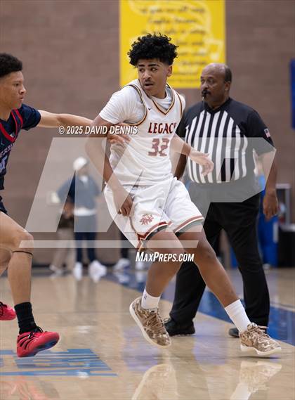 Thumbnail 2 in Legacy Christian Academy vs. Destiny Christian Academy (Meet in the Middle Classic) photogallery.