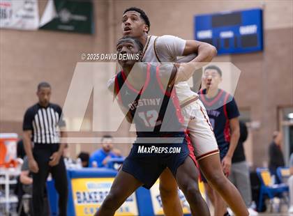 Thumbnail 3 in Legacy Christian Academy vs. Destiny Christian Academy (Meet in the Middle Classic) photogallery.