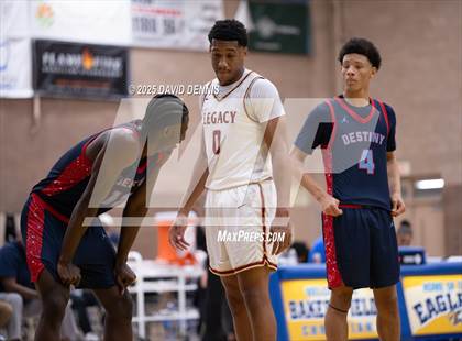 Thumbnail 2 in Legacy Christian Academy vs. Destiny Christian Academy (Meet in the Middle Classic) photogallery.