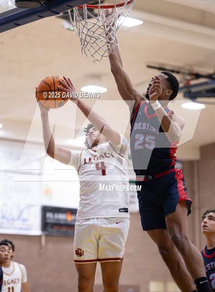 Thumbnail 2 in Legacy Christian Academy vs. Destiny Christian Academy (Meet in the Middle Classic) photogallery.