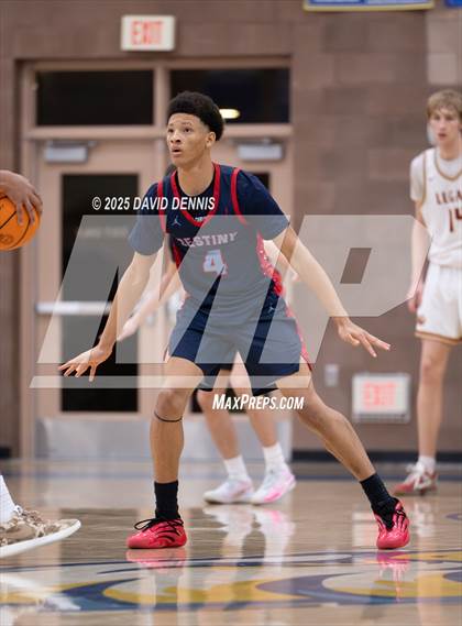 Thumbnail 3 in Legacy Christian Academy vs. Destiny Christian Academy (Meet in the Middle Classic) photogallery.