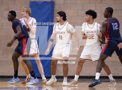 Thumbnail 1 in Legacy Christian Academy vs. Destiny Christian Academy (Meet in the Middle Classic) photogallery.