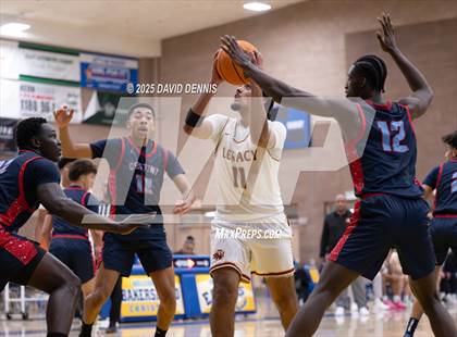 Thumbnail 2 in Legacy Christian Academy vs. Destiny Christian Academy (Meet in the Middle Classic) photogallery.