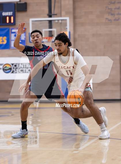 Thumbnail 2 in Legacy Christian Academy vs. Destiny Christian Academy (Meet in the Middle Classic) photogallery.