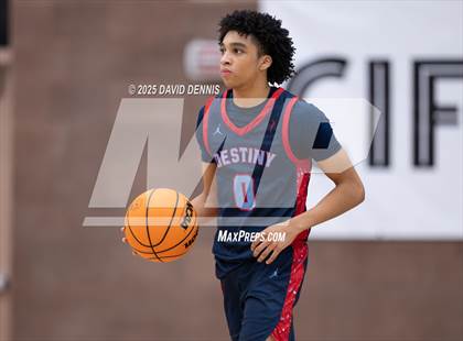 Thumbnail 2 in Legacy Christian Academy vs. Destiny Christian Academy (Meet in the Middle Classic) photogallery.