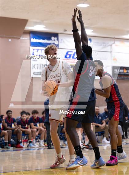 Thumbnail 3 in Legacy Christian Academy vs. Destiny Christian Academy (Meet in the Middle Classic) photogallery.