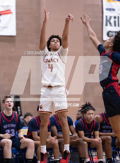 Thumbnail 1 in Legacy Christian Academy vs. Destiny Christian Academy (Meet in the Middle Classic) photogallery.