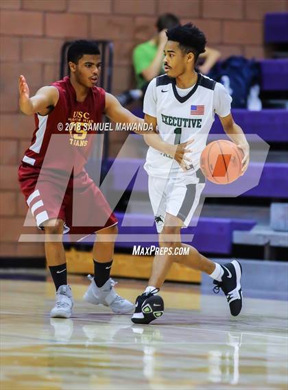 Thumbnail 2 in Executive Prep Academy of Finance vs USC Hybrid photogallery.