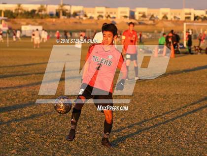 Thumbnail 2 in Harvard-Westlake vs. Huntington Beach (22nd Annual SoCal Soccer Classic) photogallery.