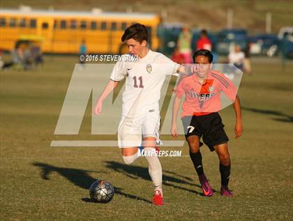Thumbnail 1 in Harvard-Westlake vs. Huntington Beach (22nd Annual SoCal Soccer Classic) photogallery.