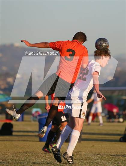 Thumbnail 3 in Harvard-Westlake vs. Huntington Beach (22nd Annual SoCal Soccer Classic) photogallery.