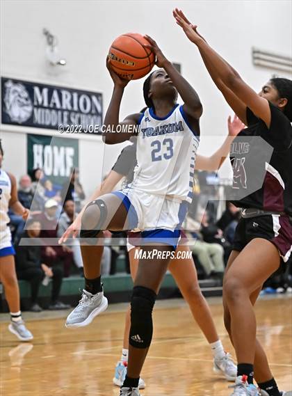 Thumbnail 3 in Davenport vs Yoakum (Marion Basketball Tournament) photogallery.