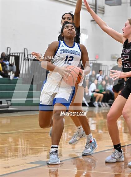 Thumbnail 2 in Davenport vs Yoakum (Marion Basketball Tournament) photogallery.