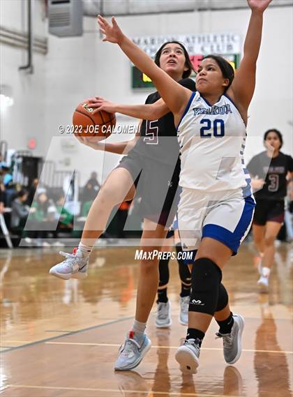 Thumbnail 3 in Davenport vs Yoakum (Marion Basketball Tournament) photogallery.