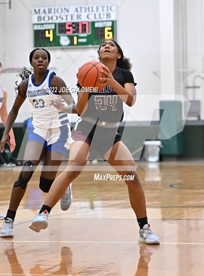 Thumbnail 1 in Davenport vs Yoakum (Marion Basketball Tournament) photogallery.
