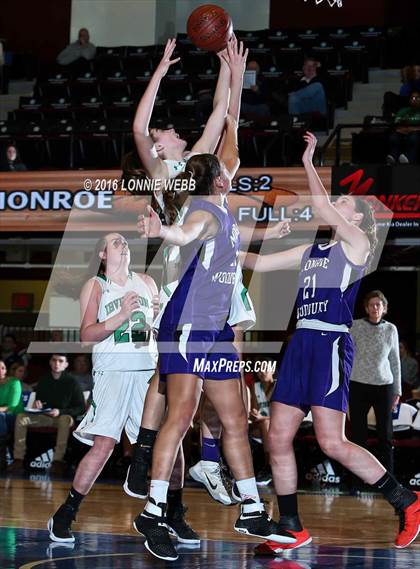 Thumbnail 1 in Irvington vs Monroe-Woodbury (Slam Dunk Tourney) photogallery.