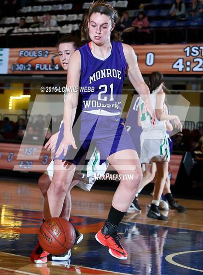 Thumbnail 3 in Irvington vs Monroe-Woodbury (Slam Dunk Tourney) photogallery.