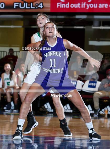 Thumbnail 1 in Irvington vs Monroe-Woodbury (Slam Dunk Tourney) photogallery.