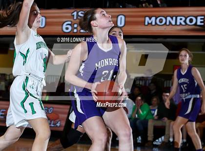 Thumbnail 3 in Irvington vs Monroe-Woodbury (Slam Dunk Tourney) photogallery.