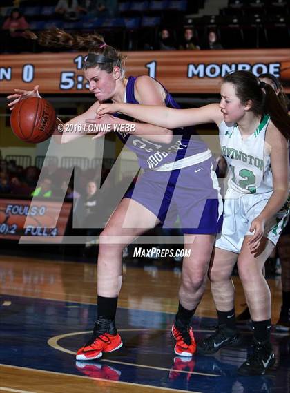 Thumbnail 3 in Irvington vs Monroe-Woodbury (Slam Dunk Tourney) photogallery.