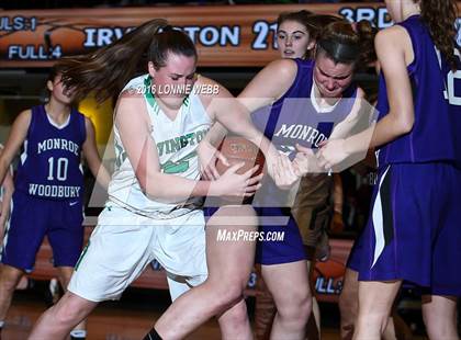 Thumbnail 3 in Irvington vs Monroe-Woodbury (Slam Dunk Tourney) photogallery.