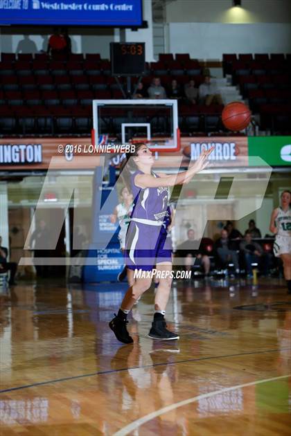 Thumbnail 2 in Irvington vs Monroe-Woodbury (Slam Dunk Tourney) photogallery.