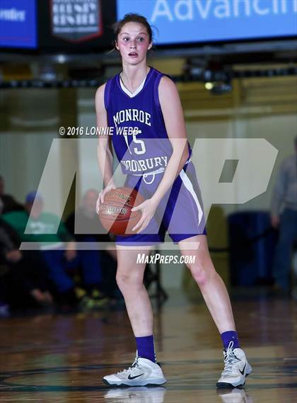 Thumbnail 2 in Irvington vs Monroe-Woodbury (Slam Dunk Tourney) photogallery.