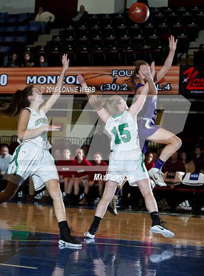 Thumbnail 3 in Irvington vs Monroe-Woodbury (Slam Dunk Tourney) photogallery.