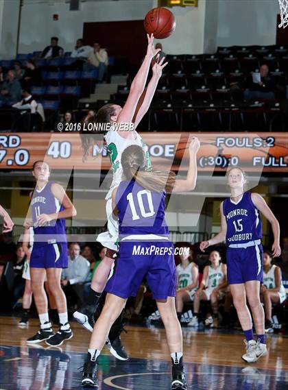 Thumbnail 1 in Irvington vs Monroe-Woodbury (Slam Dunk Tourney) photogallery.