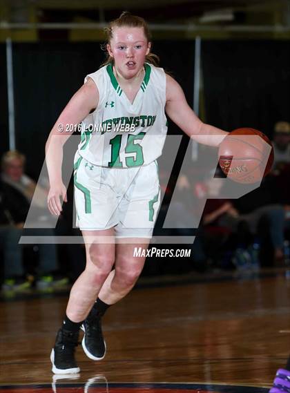 Thumbnail 2 in Irvington vs Monroe-Woodbury (Slam Dunk Tourney) photogallery.