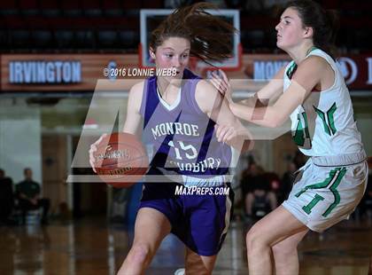 Thumbnail 3 in Irvington vs Monroe-Woodbury (Slam Dunk Tourney) photogallery.