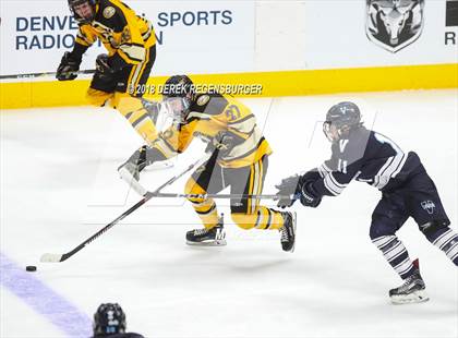 Thumbnail 3 in Valor Christian vs Monarch (CHSAA Ice Hockey Semifinal) photogallery.