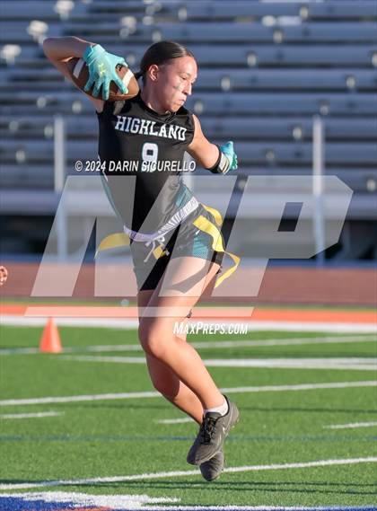 Thumbnail 2 in Marcos de Niza vs Highland (Make Your Mark Invitational) photogallery.