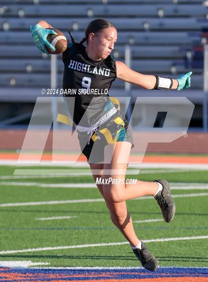 Thumbnail 3 in Marcos de Niza vs Highland (Make Your Mark Invitational) photogallery.