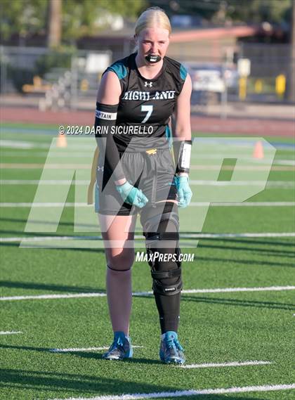 Thumbnail 2 in Marcos de Niza vs Highland (Make Your Mark Invitational) photogallery.