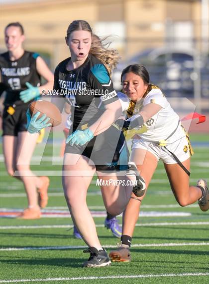 Thumbnail 1 in Marcos de Niza vs Highland (Make Your Mark Invitational) photogallery.
